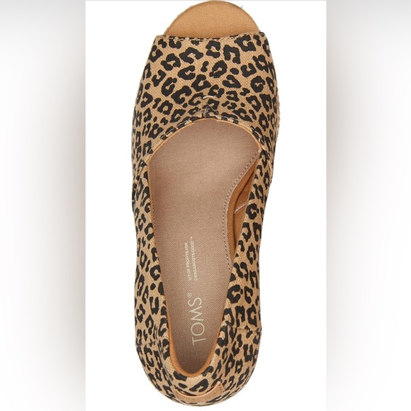 TOMS Michelle Natural Textured Small Leopard - Picture 2 of 5